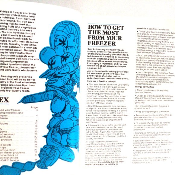 Lot of 3 Books, 2 Osterizer Blender Cookbooks, 1 Whirlpool Freezer Preserve Food - Picture 3 of 8